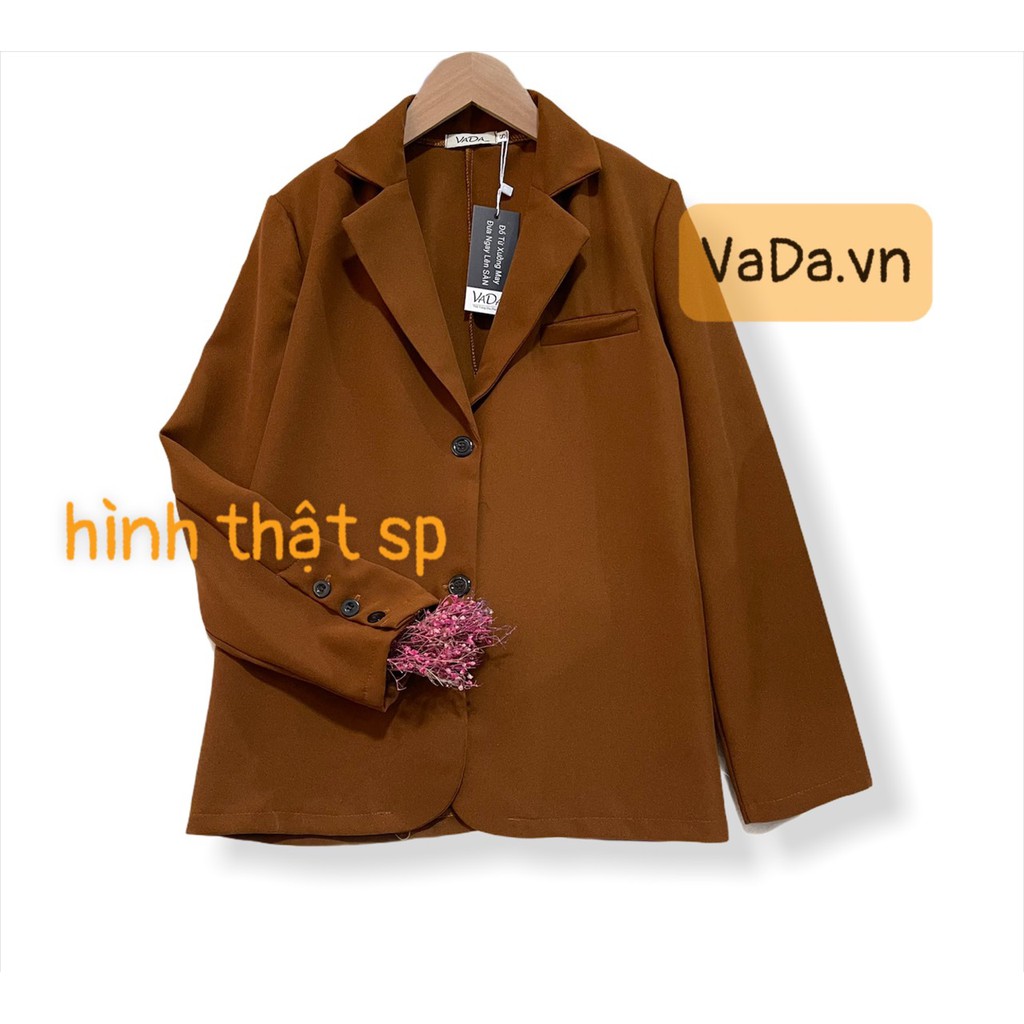 Áo khoác cổ Vest công sở Nhẹ Nhàng có đệm vai,  nhé khách xinh lắm ạ - Thời Trang VADA (AU6) | BigBuy360 - bigbuy360.vn