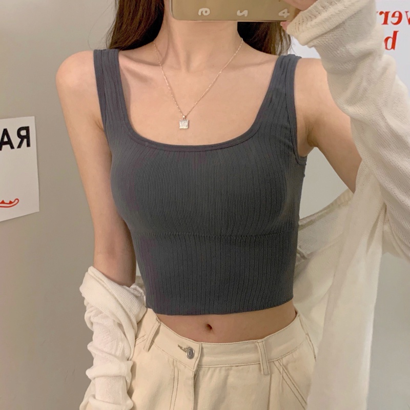 Áo Croptop Hai Dây Phong Cách Mới 44410