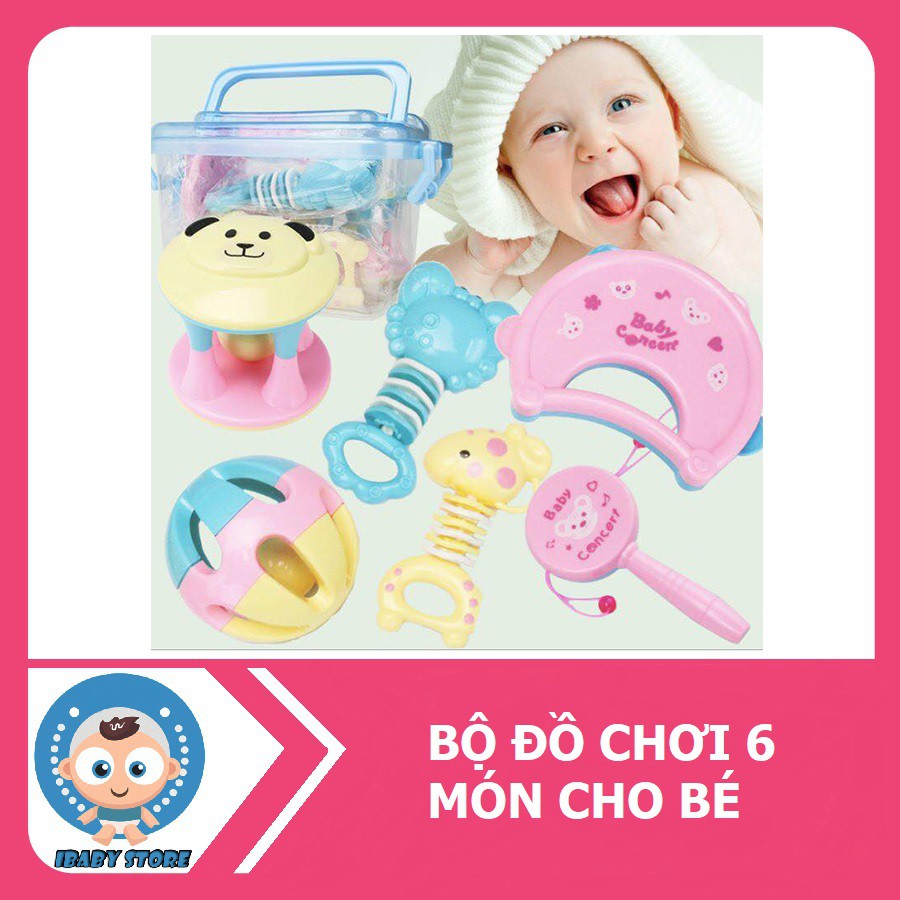 Bộ đồ chơi 6 món cho bé