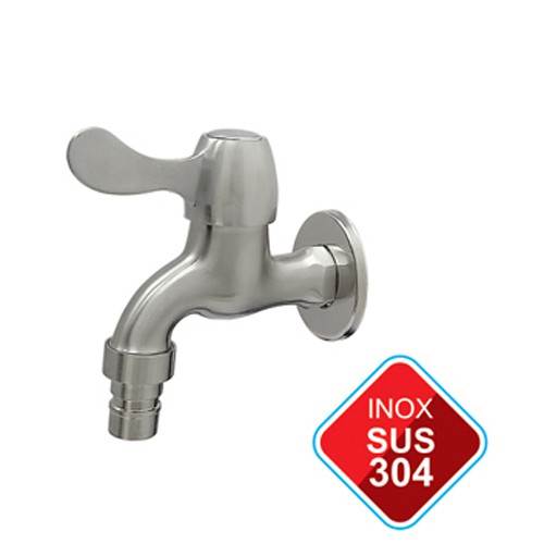 Vòi nước lạnh sáng mờ - inox SUS304 cao cấp