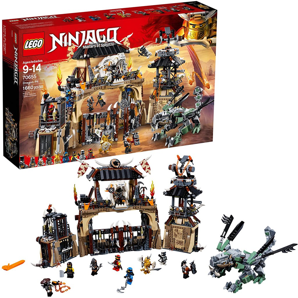 LEGO Ninjago 70655 - Trường Đấu Rồng