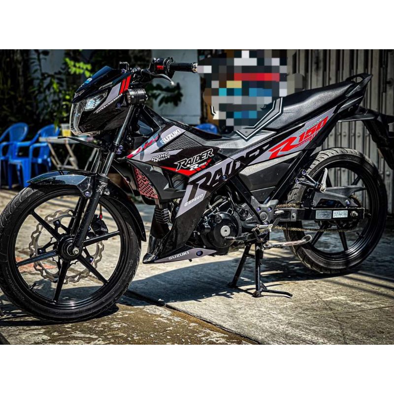 Tem rời raider đen