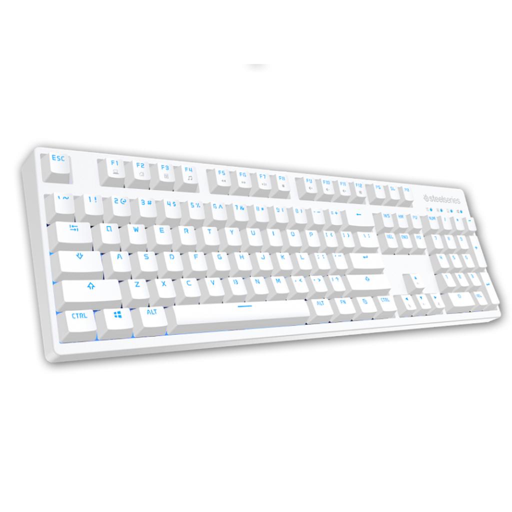 Bàn Phim Cơ Steelseries Apex M260 FrostBlue Blue Switch Có Dây Bền Bỉ - Tin Học Anh Đức