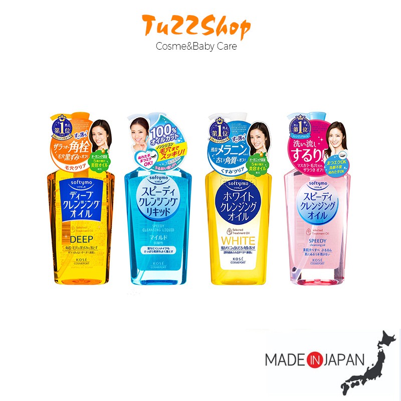 Dầu tẩy trang Kose Softymo Cleangsing Oil 230ml nội địa Nhật