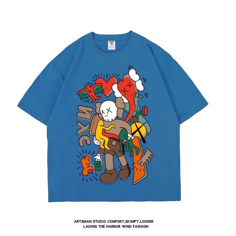 Áo Thun Tay Ngắn Cổ Tròn Thời Trang Hàn Quốc Cho Nam Size M-8XL