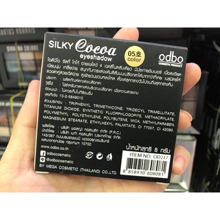 Phấn Mắt Odbo Silky Cocoa Eyeshadow