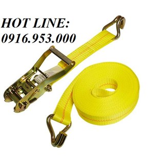Tăng đơ chằng hàng 5 tấn, 12 mét, bản 50mm kawasaki