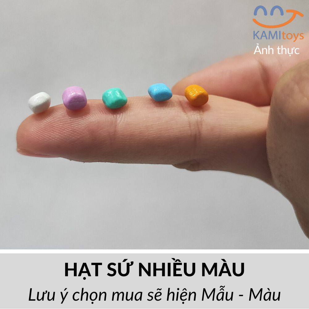 Đồ chơi xúc hạt muồng hạt gốm sứ cát biển cát động lực (Bán kèm các Bộ chơi có khuôn) km50109