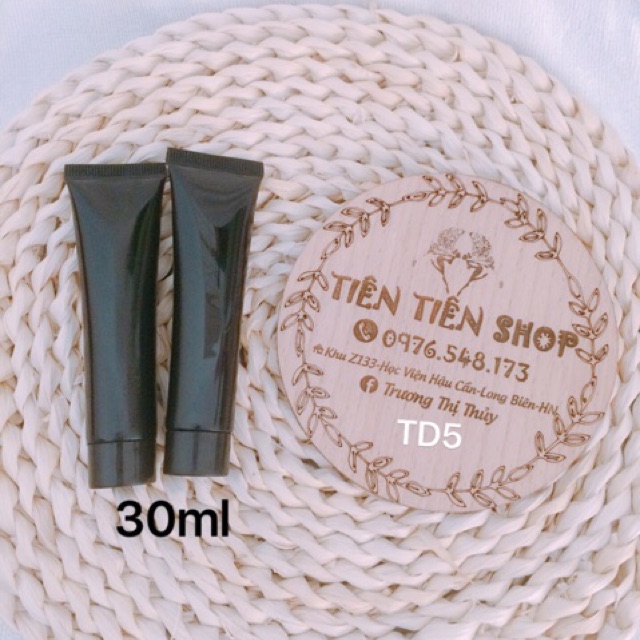 Tuýp nhựa 30ml đen