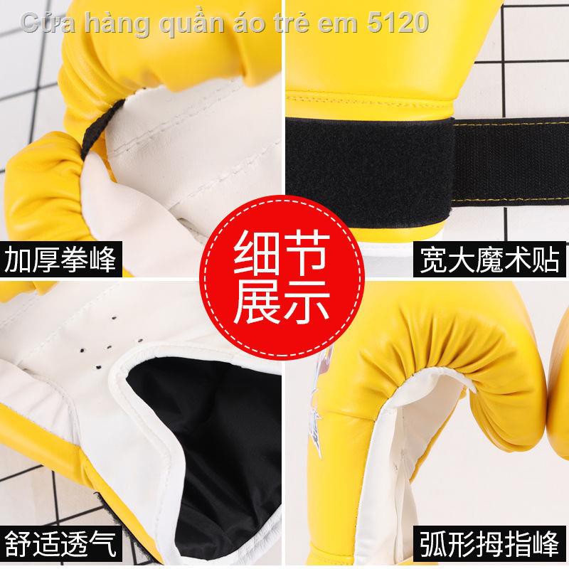 [Shandong Hot Sale] Găng tay đấm bốc trẻ em, Sanda Training, Fighting Muay Thai, Youth Gloves for 3-16 tuổi