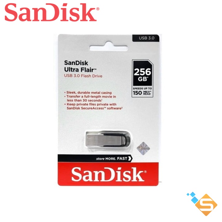 USB 3.0 SanDisk CZ73 256GB 128GB Ultra Flair upto 150MB/s - Bảo Hành Chính Hãng 5 Năm