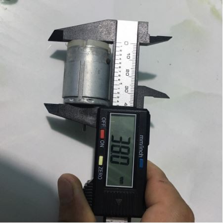 Motor 380 mini 3.6V, 4000-13000 vòng-phút