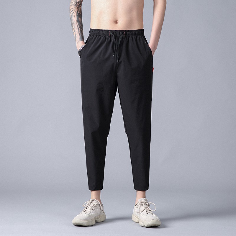 Quần dài chất liệu co giãn phong cách Hàn Quốc thời trang cho nam | BigBuy360 - bigbuy360.vn