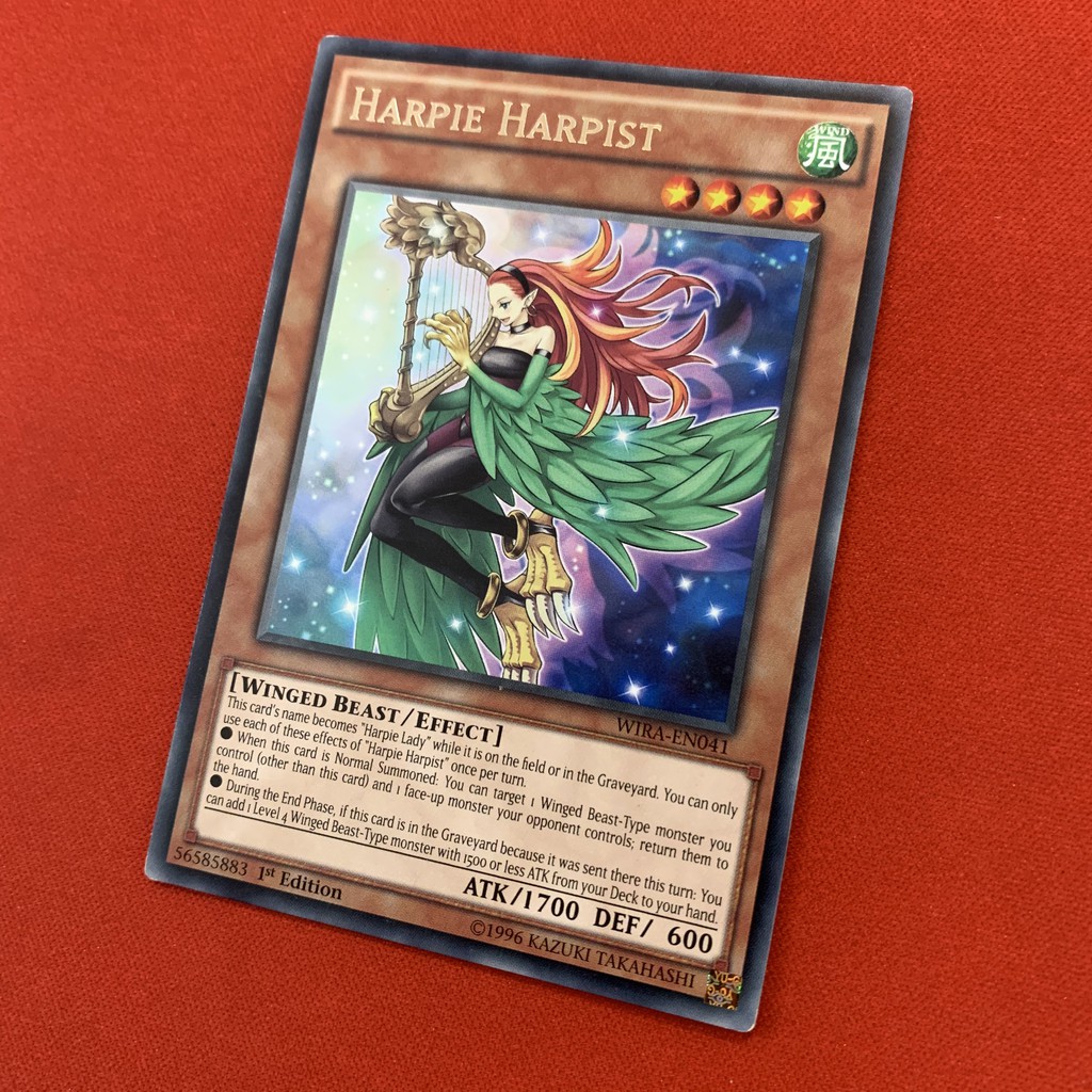 EN]Thẻ Bài Yugioh Chính Hãng] Harpie Harpist