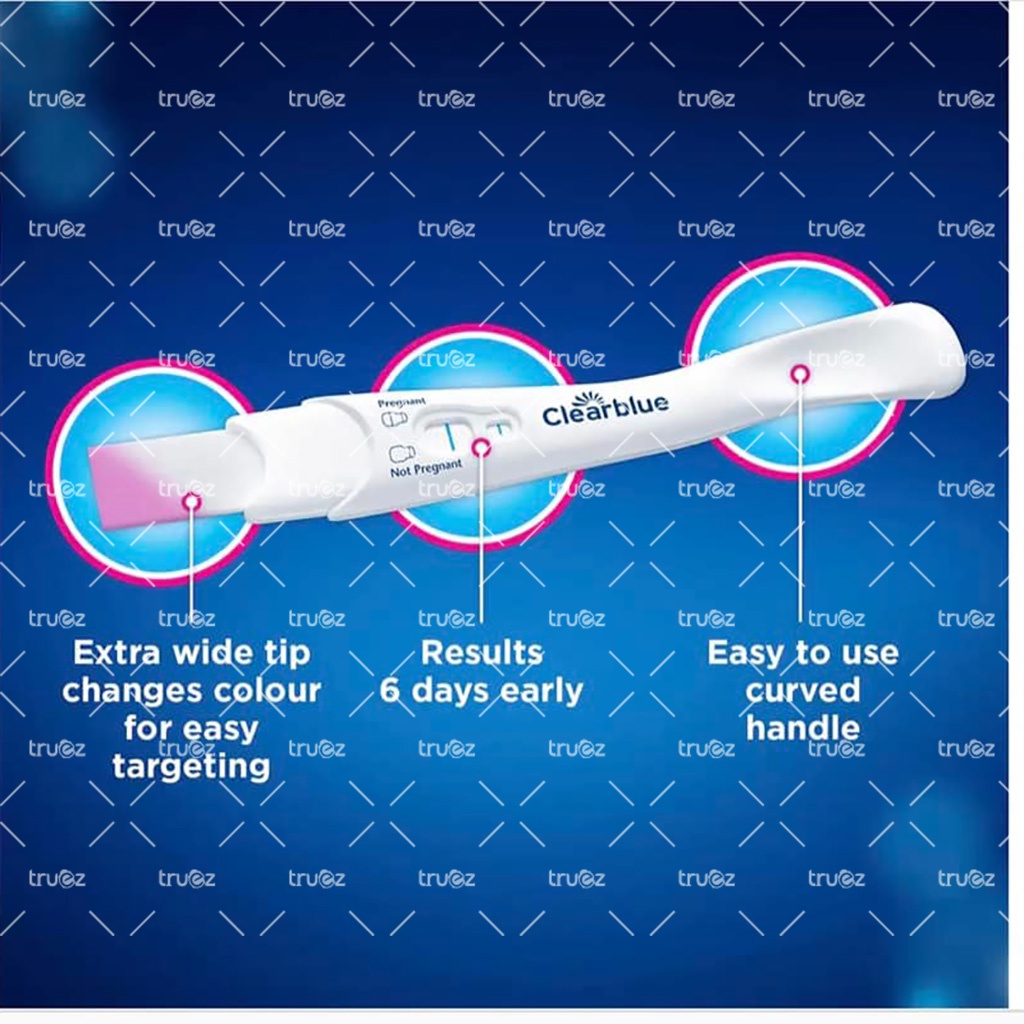 Que thử thai siêu sớm trước 6 ngày trễ kinh [ÚC] Clearblue 6 days [Chính hãng]