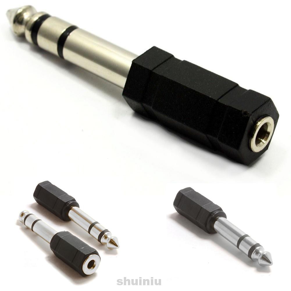 DJ Headphone HIFI Easy Install Portable Stereo Accessory Adapter Practical 6.5 To 3.5mm Female Audio Converter