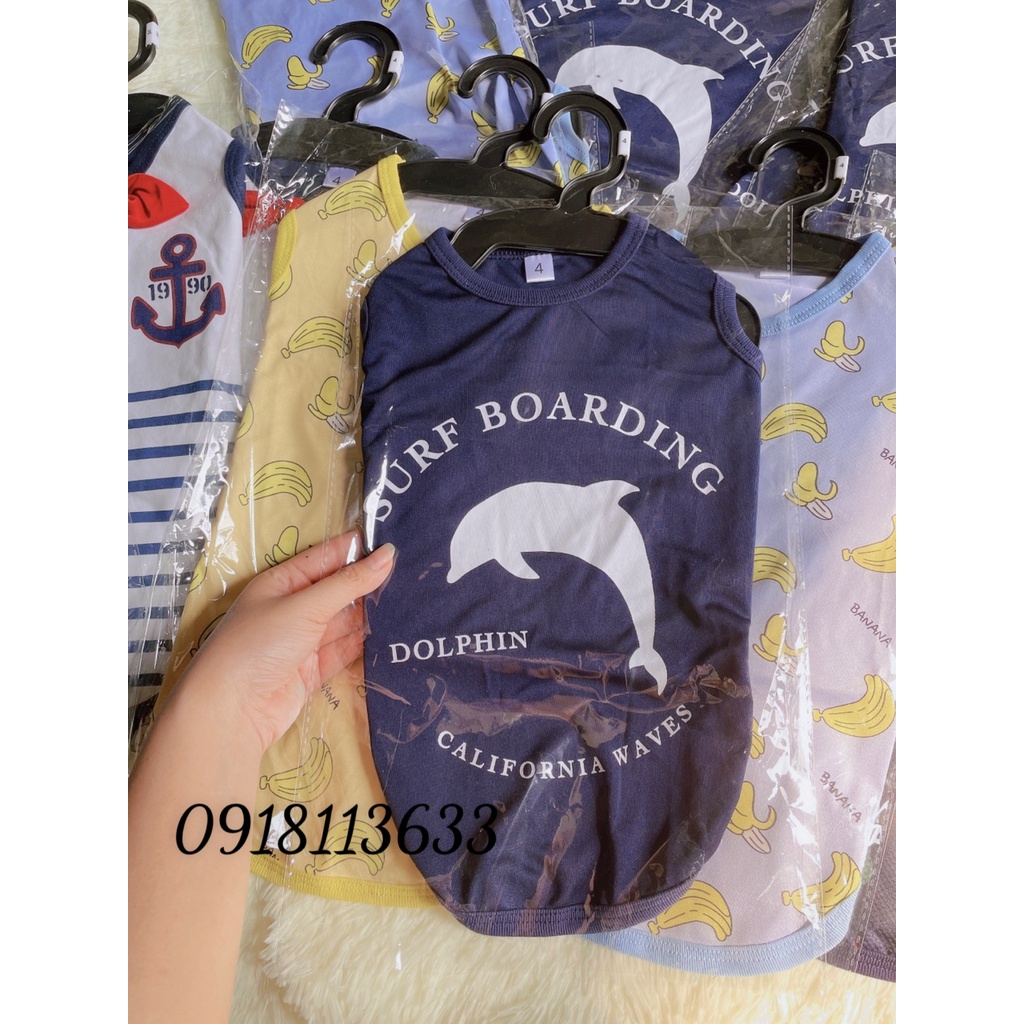 Áo Thun Cho Thú Cưng Chó Mèo hàng VNXK