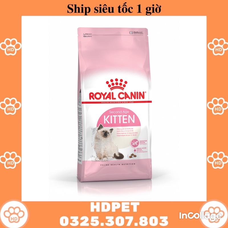 10kg - Hạt Kitten Royal Canin dành cho mèo con từ 2 - 12 tháng tuổi