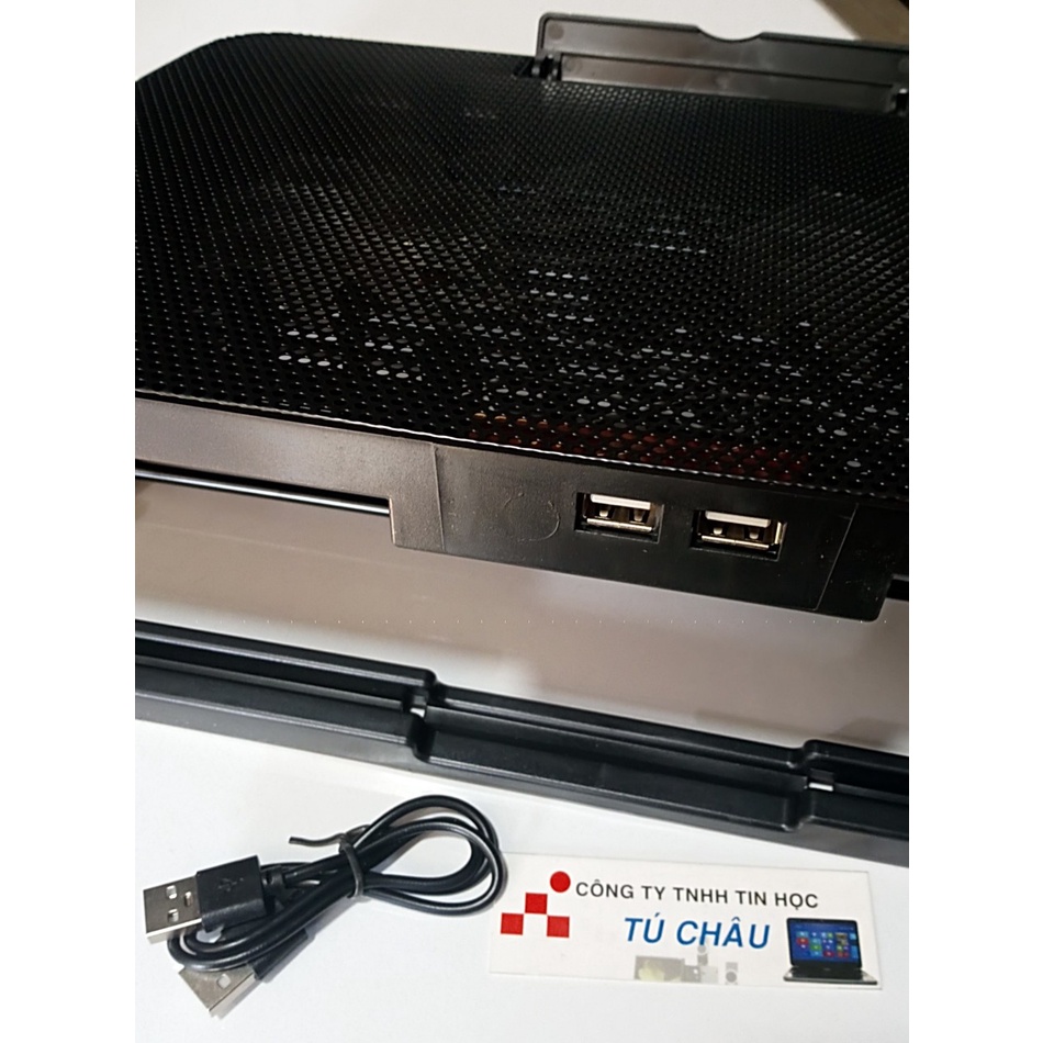 Đế tản nhiểt Cooling Pad ErgoStand N99 - 2 Fan (Điều chỉnh được độ cao)