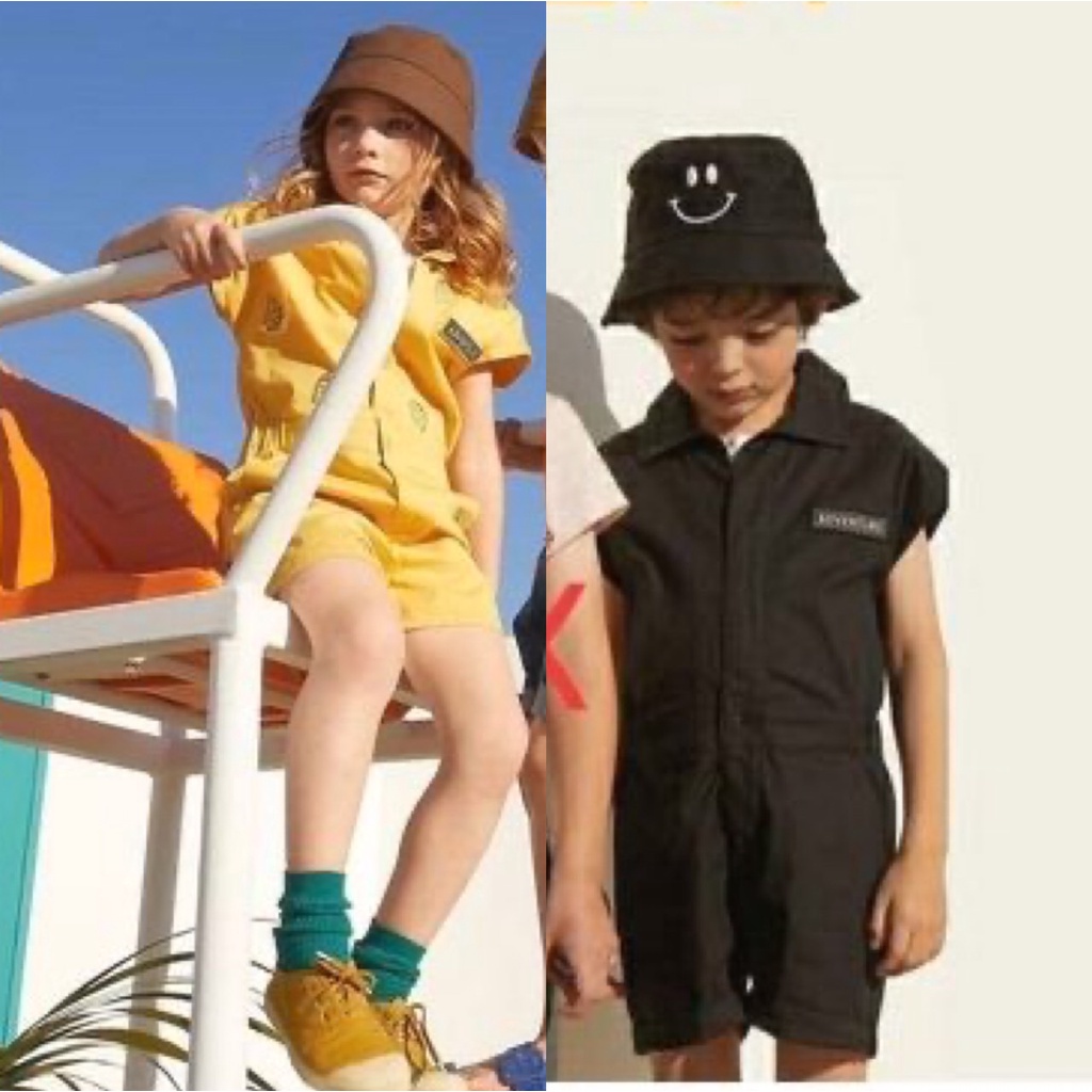Bộ Jumpsuit Curlysue kéo khóa 2 màu cá tính Nga Fish J9C5K ( Form to )