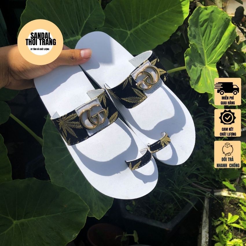 Dép sandal xỏ ngón nữ full size 30-44 Nam nữ, SANDALTHOITRANG