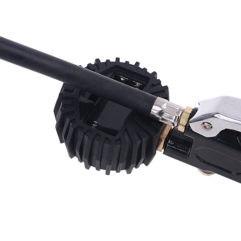 Máy Bơm Hơi Lốp Xe Kỹ Thuật Số Có Đồng Hồ Đo Áp Suất Pin 0-200 PSI