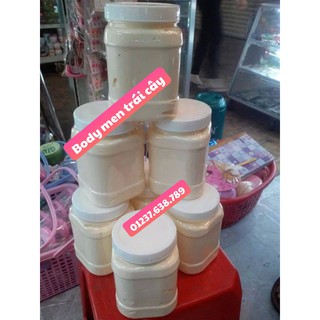 kem kích trắng da body men trái cây ( 1000gr)