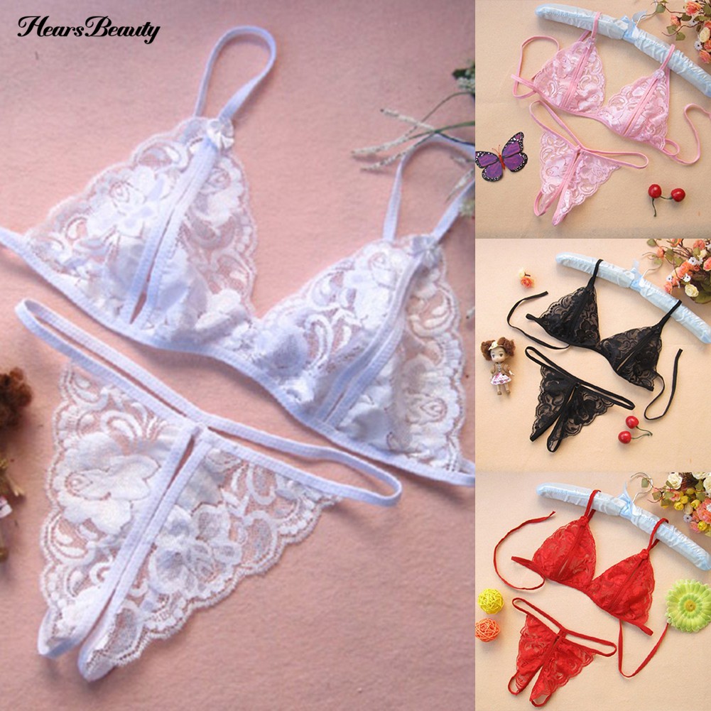 Set Đồ Lót Ren Gợi Cảm Dành Cho Nữ