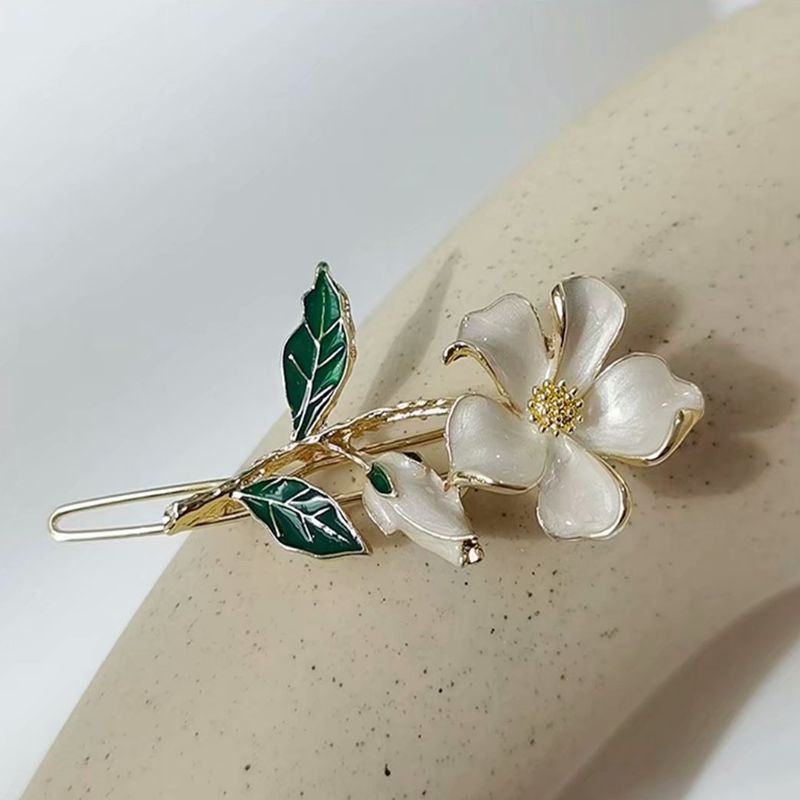 Kẹp Tóc Hình Bông Hoa Phong Cách Retro Kiểu Mới Cho Nữ