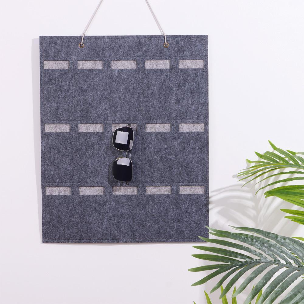 Túi Đựng Mắt Kính Treo Tường Màu Cầu Vồng Dễ Thương