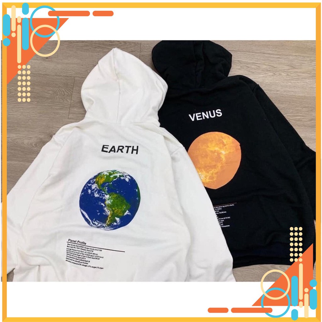 Áo khoác nam nữ cặp đôi Áo khoát nam nỉ chống nắng Earth - Venus thời trang đẹp cá tính-A286 - Chuột Min Shop