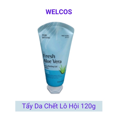 Tẩy da chết Fresh Aloe Vera  chiết xuất lô hội ( 120g ) loại bỏ các tế bào chết giúp da sáng mịn