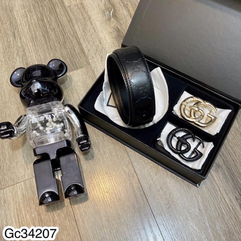 [Sẵn Hàng] Thắt lưng da Nam G.C Cao Cấp - Dây lưng G.C full box cho Nam