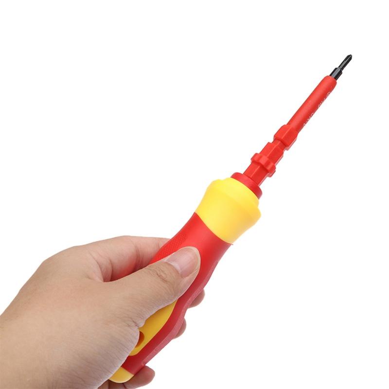Bộ kìm tuốc nơ vít cách điện đa năng