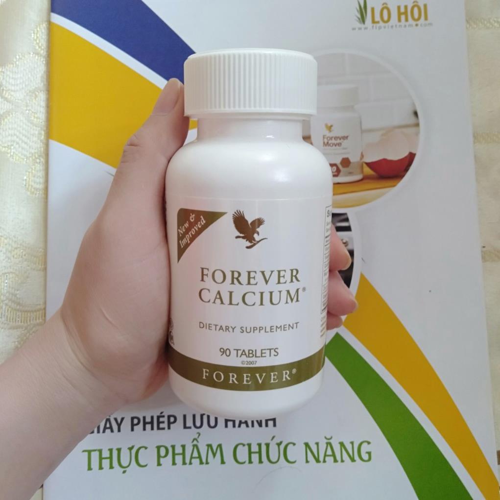 [GIÁ RẺ] Viên Bổ Sung CANXI Forever Calcium #206flp.90 viên/lọ. Bổ Xung Canxi, Giúp Xương, Khớp Chắc