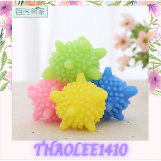 BÓNG GIẶT QUẦN ÁO CÓ GAI GIÚP LÀM PHẲNG QUẦN ÁO THÔNG MINH -<3 🐷🐷🐷