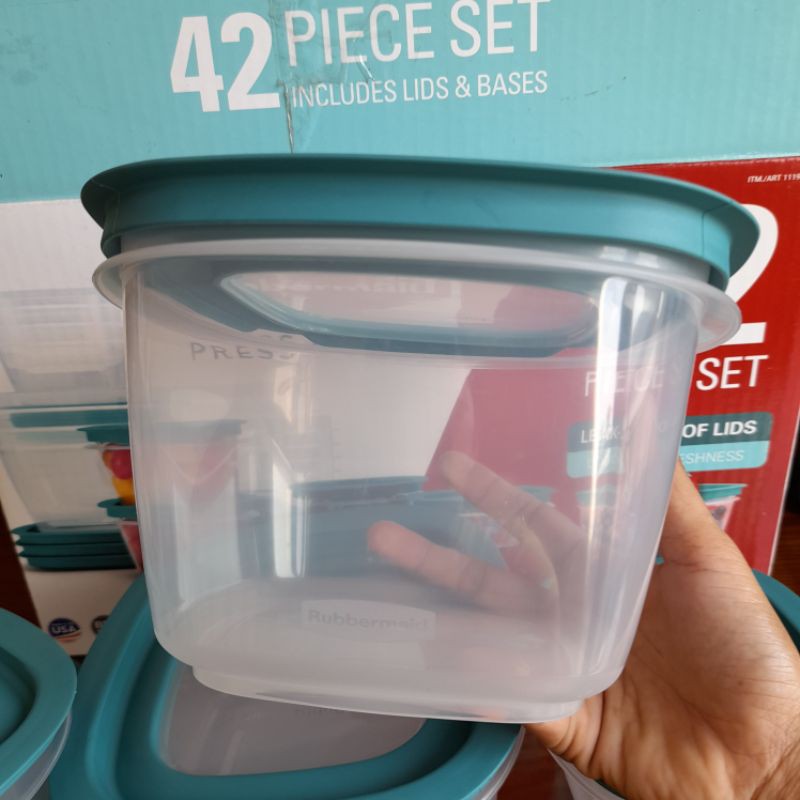 Hộp Rubbermaid nắp xanh - Lẻ size. Hàng chuẩn Mỹ. | BigBuy360 - bigbuy360.vn