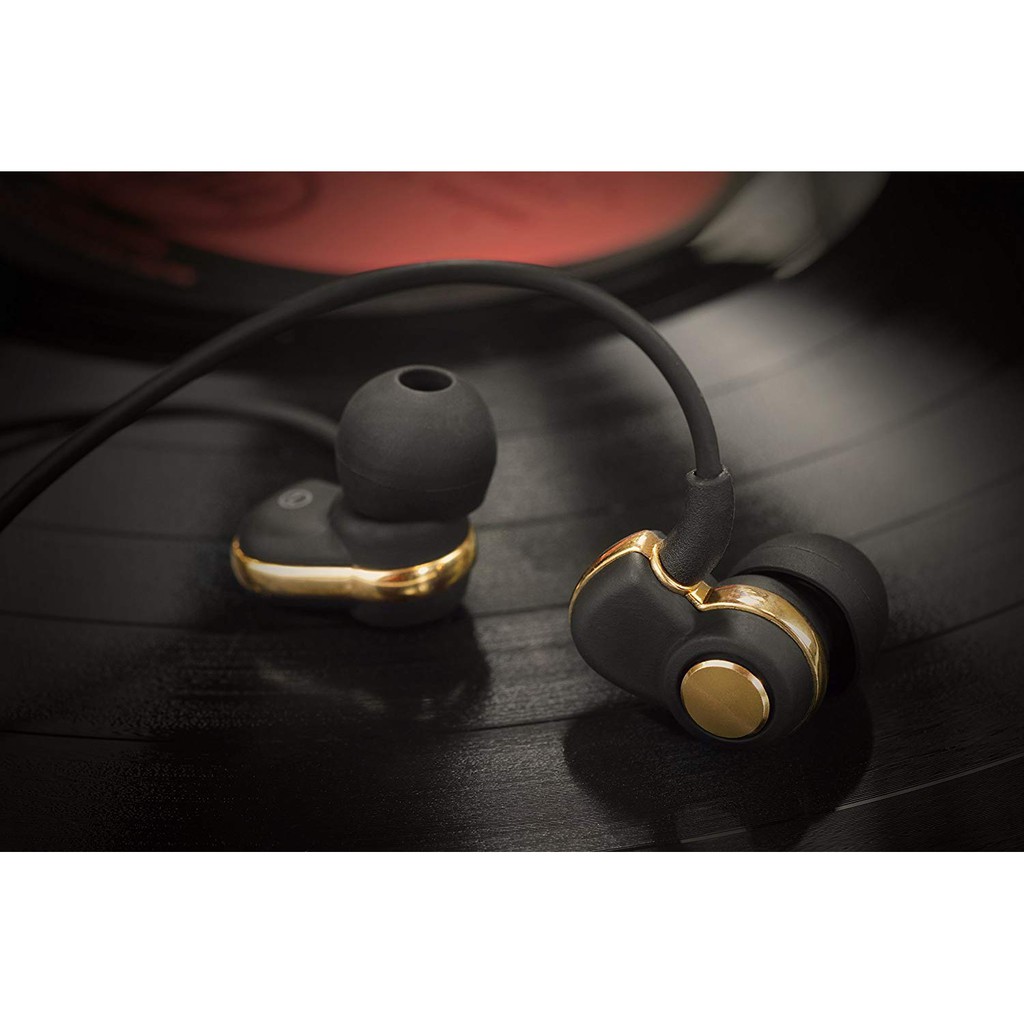 SoundMAGIC PL30+ Tai nghe thể thao vào tai Earphones Active Sport In-Ear Headphones - Black Gold