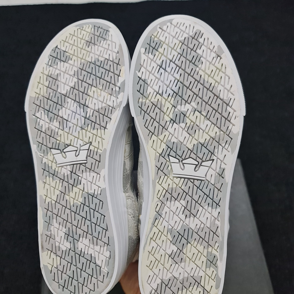 Giày Supra chính hãng cổ cao camo dành cho nữ