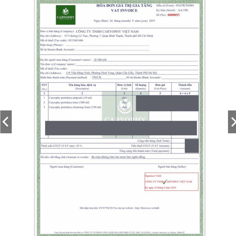 Serum ngăn ngừa mụn và thâm Caryophy Chính Hãng - Serum Mụn Ngăn Ngừa Mụn Ẩn,Mụn Đầu Đen | BigBuy360 - bigbuy360.vn