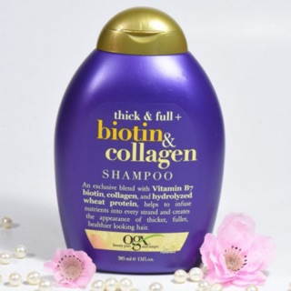 Dầu gội chống rụng tóc 385ml -mỹ dầu gội biotin & collagen
