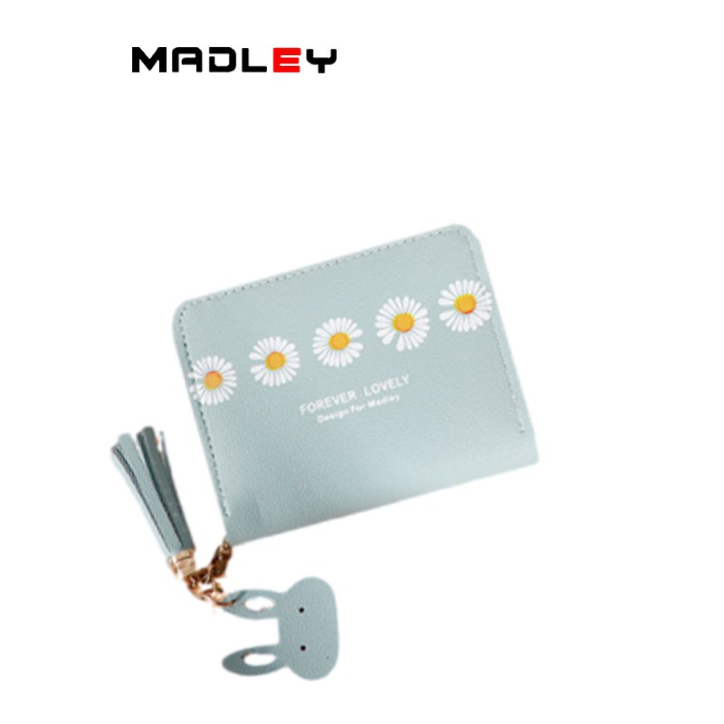 Ví nữ mini MADLEY dễ thương ngắn cầm tay nhiều ngăn nhỏ gọn bỏ túi thời trang cao cấp VD415