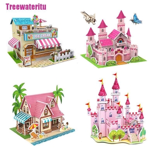 Mô Hình Nhà Hoạt Hình 3d Lắp Ráp Cho Bé