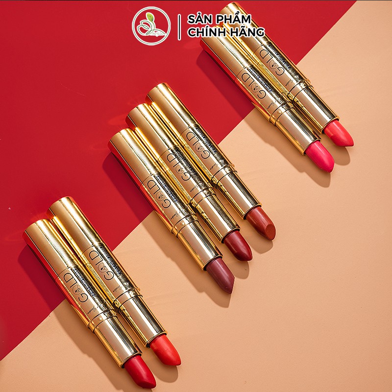 Son Môi Mini Garden Gold 2 in 1 Matte Lipstick Nhung Lì PV997 | BigBuy360 - bigbuy360.vn