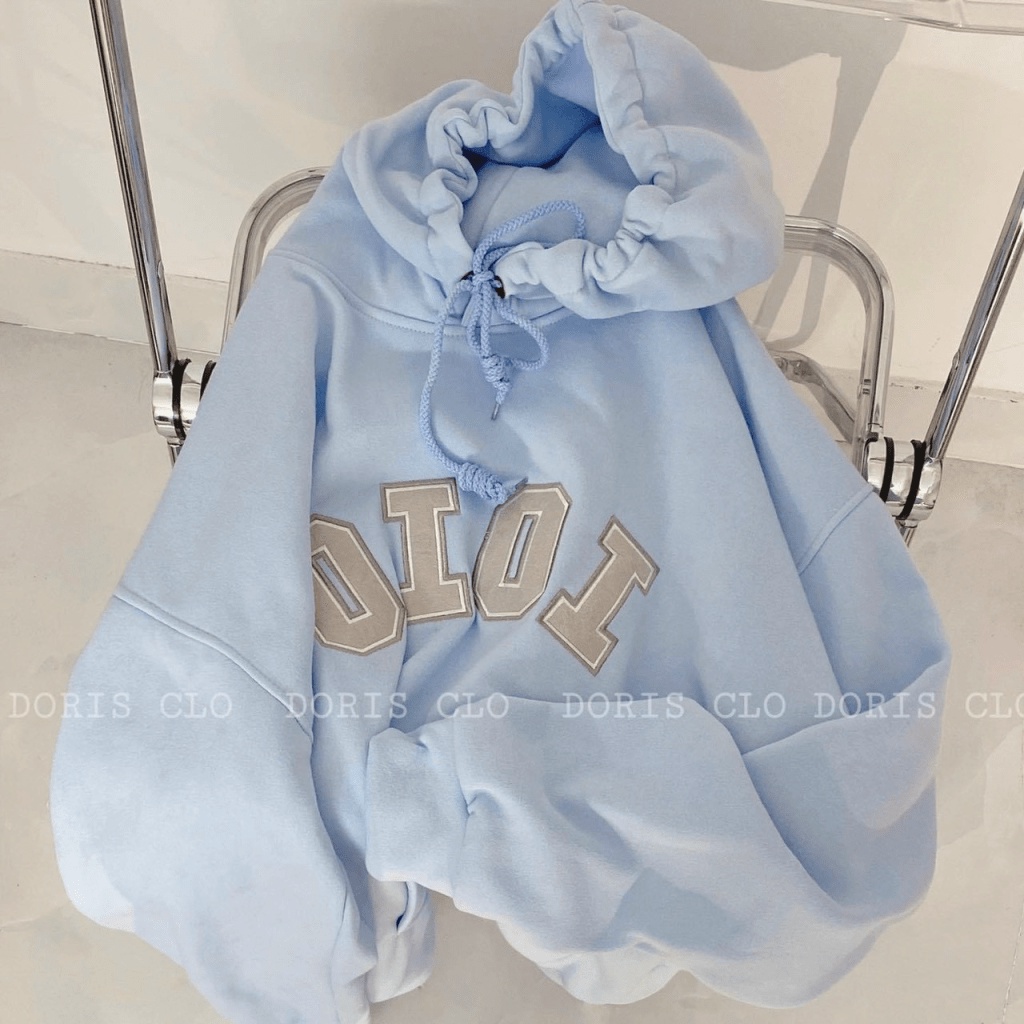 Áo Hoodies Unisex Nam Nữ Đều Mặc Được In Chữ OIOI Nón Rộng 2 Lớp Mặc Thoải Mái Che Nắng Chắn Gió [NEW UNISEX]