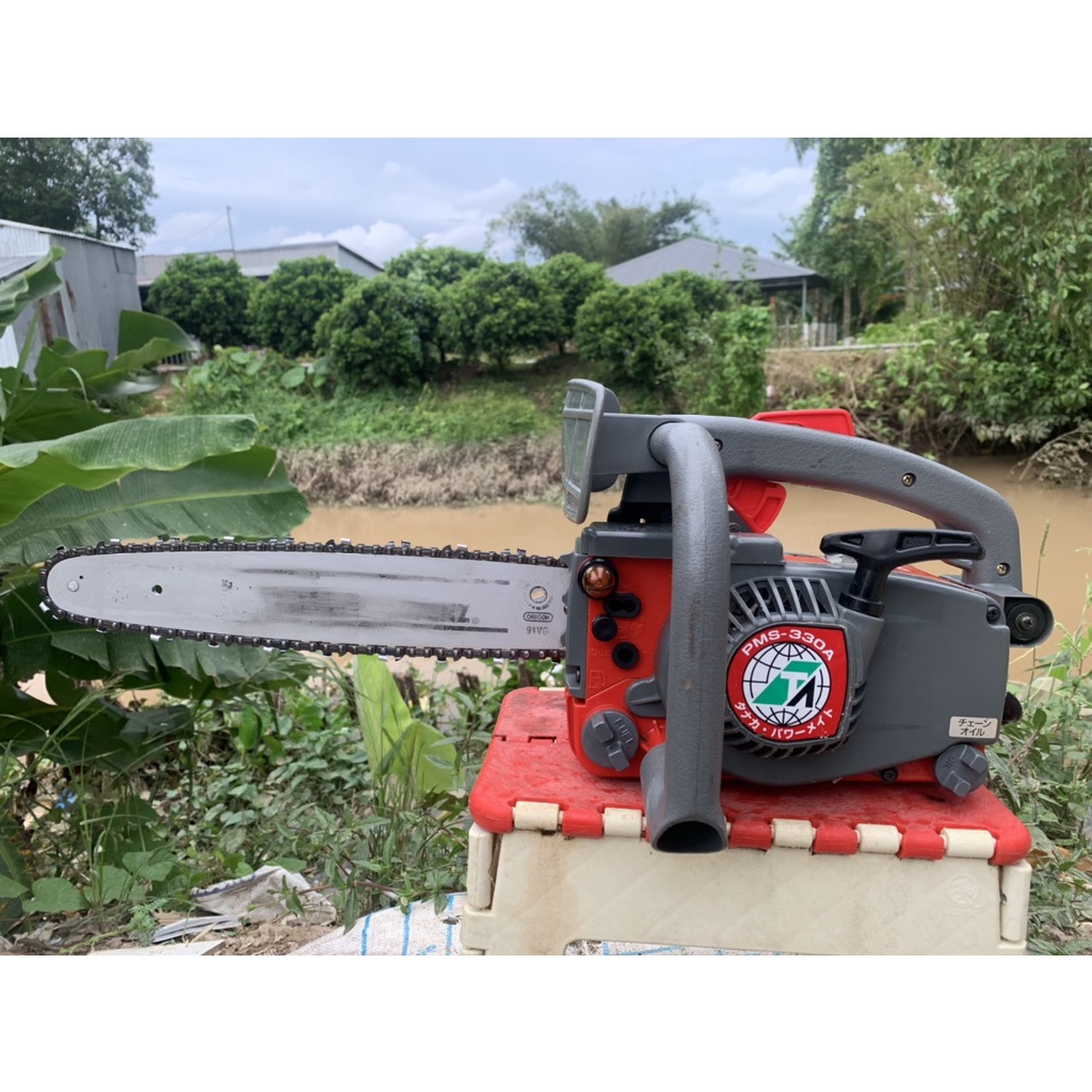 Máy cưa xích Nhật bãi Tanaka PMS330A