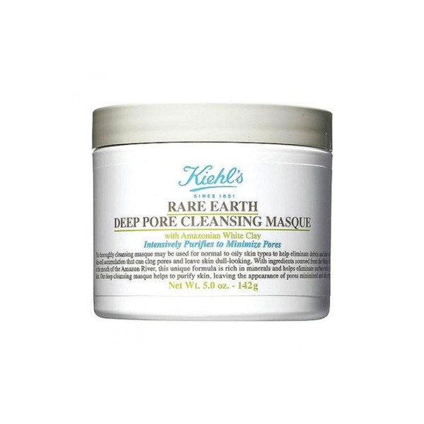 Mặt Nạ Đất Sét Kiehl's Làm Sạch Sâu, Se Khít Lỗ Chân Lông Rare Earth Deep Pore Cleansing Masque White Clay