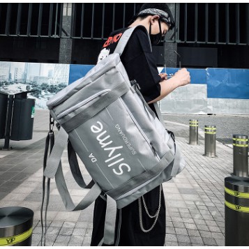 Balo Vuông Nam nữ Cực Chất , Balo canvas Phong CÁch Hàn Quốc