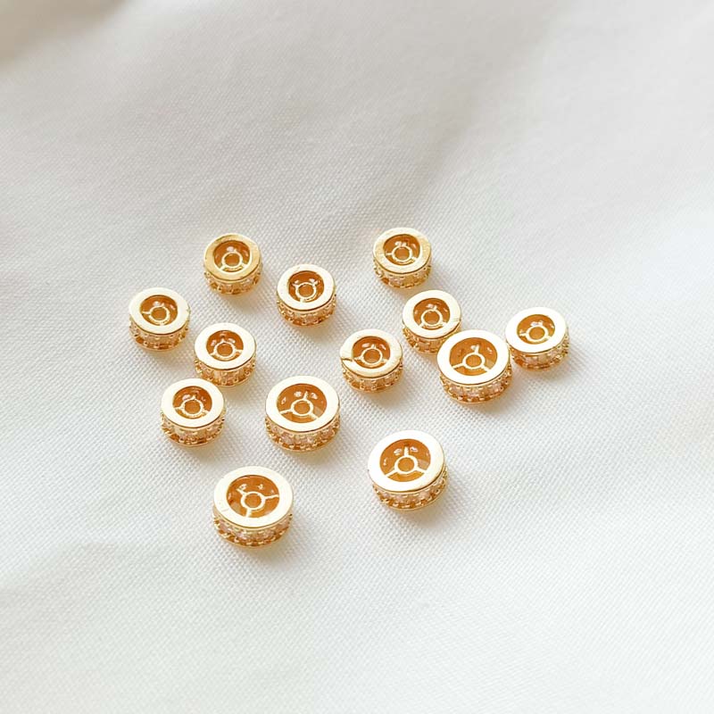 Hạt Cườm 14K Màu Sắc Dùng Để Làm Vòng Tay Handmade DIY