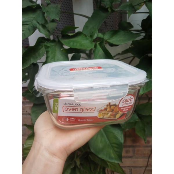 thố thủy tinh chịu nhiệt lock & lock (dung tích  840ml)